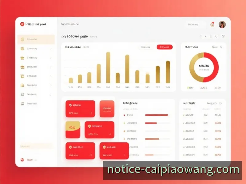 结构清晰的开奖信息数据界面示意